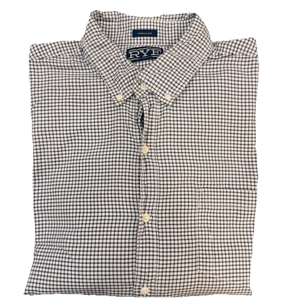 Hawker Rye Men's XXL Plaid Flannel Long Sleeve Shirt Work Casual